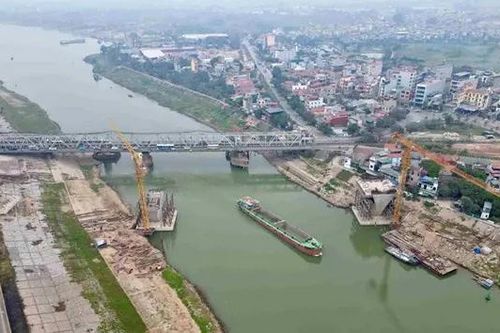 Cầu Đuống chậm tiến độ, chưa hẹn ngày hoàn thành