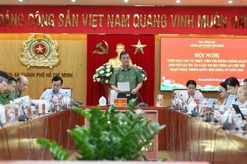 Tính khả thi và thực tiễn của các dự án luật do Bộ Công an chủ trì soạn thảo