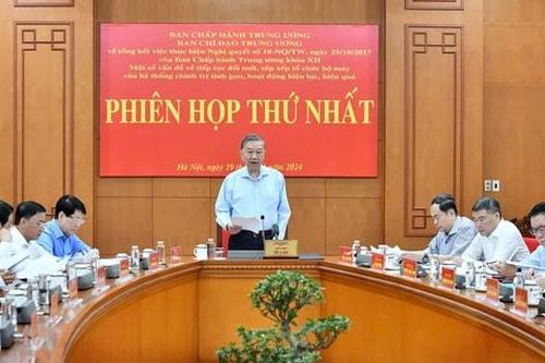 Sắp xếp, tinh gọn bộ máy: Bài bản, khoa học, 'có lý, có tình'