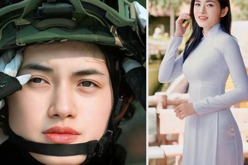 Nữ hạ sĩ quê Đồng Nai thuộc khối Biệt động Sài Gòn gây sốt khi diễu binh, nhan sắc đời thực thế nào?