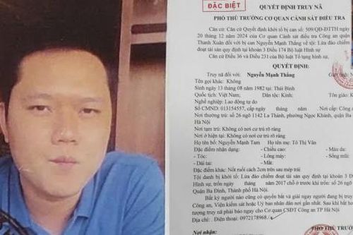 Nhận tiền để 'chạy' vào trường Công an, một đối tượng ở Hà Nội bị truy nã