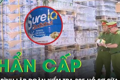 Sở Y tế Hòa Bình lập đoàn kiểm tra 305 hồ sơ sữa giả