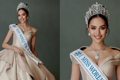 Đại diện Thái Lan tại Miss World bị thu hồi danh hiệu Á hậu 3 Miss Universe 2024