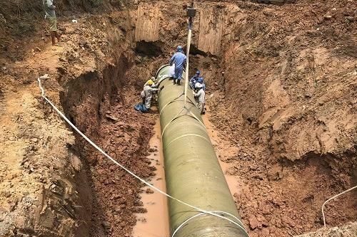 Cho phép doanh nghiệp thuê đất xây hạng mục Trạm bơm, tuyến ống cấp nước thô từ Sông Đà tại huyện Ba Vì