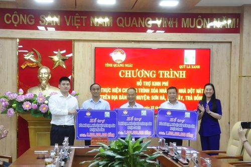 Tiếp nhận 12 tỉ đồng thực hiện chương trình xóa nhà tạm, nhà dột nát