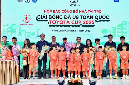 30 đội tranh tài tại Giải bóng đá U9 toàn quốc 2025