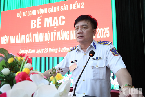 Vùng Cảnh sát biển 2 đánh giá trình độ khai thác, sử dụng trang bị kỹ thuật