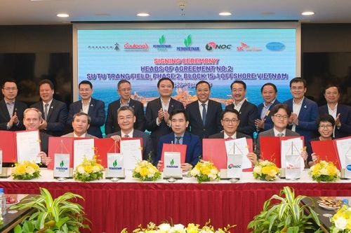 Petrovietnam/PVEP ký Thỏa thuận khung (HOA) dự án Sư Tử Trắng giai đoạn 2B (Lô 15-1)
