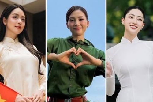 Nghệ sĩ Việt diện áo dài, bắt trend Yêu Việt Nam mừng 50 năm thống nhất đất nước