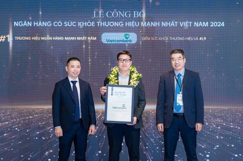 Vietcombank tiếp tục dẫn đầu ngành ngân hàng về sức khỏe thương hiệu