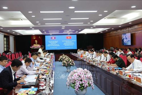 Đoàn công tác Quốc hội Lào thăm, làm việc tại Sơn La