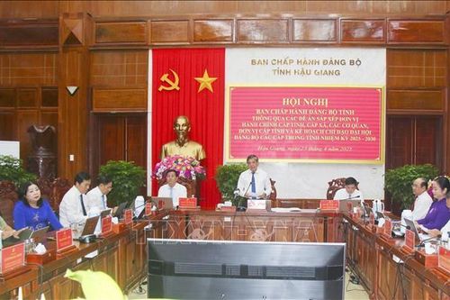 Tinh gọn bộ máy: Tạo đồng thuận, thống nhất về sắp xếp đơn vị hành chính