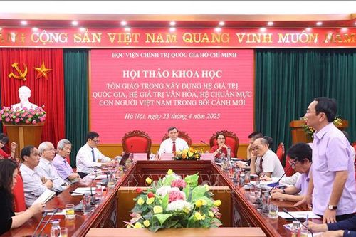 Nhận diện giá trị và vai trò của tôn giáo trong xây dựng hệ giá trị quốc gia