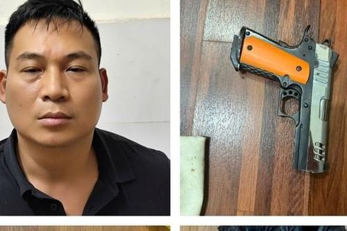 Khám nhà trùm bán lẻ ma túy, cảnh sát thu giữ nhiều súng đạn
