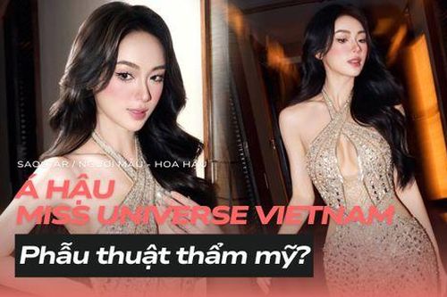 Á hậu Miss Universe Vietnam bị nghi phẫu thuật thẩm mỹ hậu tin đồn chia tay bạn đồng giới