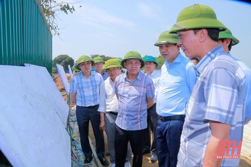 Đẩy nhanh tiến độ các dự án thủy lợi trên địa bàn tỉnh Thanh Hóa