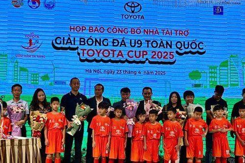 Liên doanh ô tô Nhật Bản tiếp tục đồng hành cùng Giải bóng đá U9 toàn quốc năm 2025