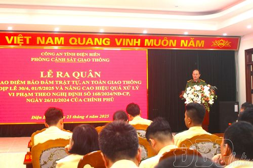 Triển khai cao điểm bảo đảm TTATGT dịp lễ 30/4, 1/5