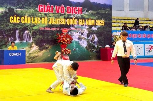 Hơn 300 vận động viên tranh tài tại Giải Vô địch các câu lạc bộ JuJitsu quốc gia năm 2025