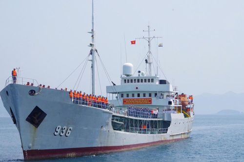 Tàu 936 của Học viện Hải quân hoàn thành tốt nhiệm vụ huấn luyện đi biển đường dài