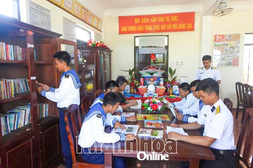 Lan tỏa văn hóa đọc trong lực lượng Hải quân