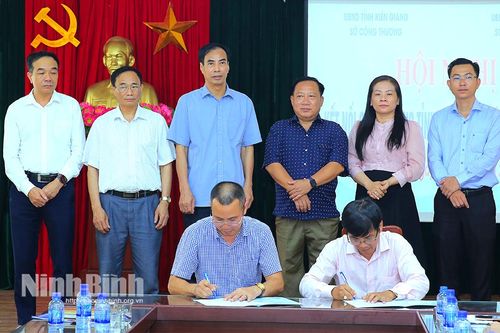 Kết nối giao thương Ninh Bình-Kiên Giang
