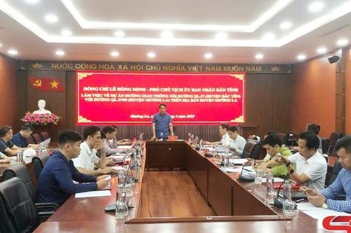 Tháo gỡ khó khăn, đẩy nhanh tiến độ thi công tuyến đường nối quốc lộ 37 với 279D