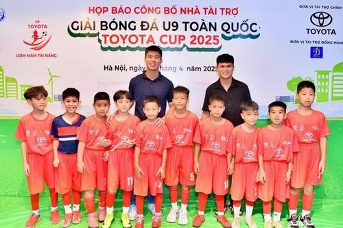 Công bố giải bóng đá U9 toàn quốc năm 2025