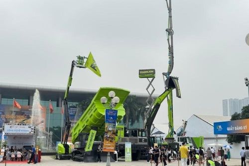 Nhiều công nghệ mới ngành xây dựng, giao thông tại Contech Vietnam 2025