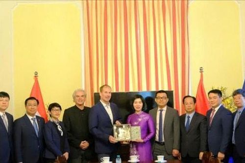 Đoàn đại biểu thành phố Hà Nội thăm, làm việc tại Cộng hòa Áo