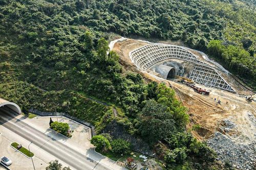 Hiện trạng thi công Dự án mở rộng hầm Đèo Ngang nối Hà Tĩnh với Quảng Bình