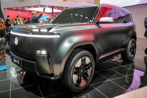 MG Cyber X - concept SUV điện giống Land Rover Defender
