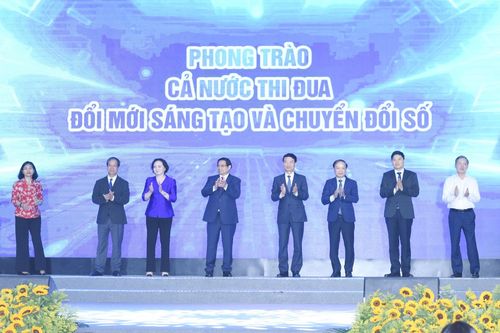 Thủ tướng Phạm Minh Chính phát động Phong trào 'Cả nước thi đua đổi mới sáng tạo và chuyển đổi số'