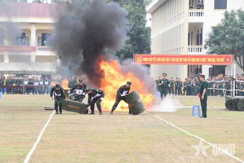 Binh chủng Công binh: Nâng cao chất lượng huấn luyện phòng cháy, chữa cháy