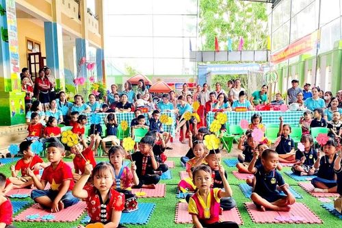 Thay đổi đột phá diện mạo trường mầm non lấy trẻ làm trung tâm