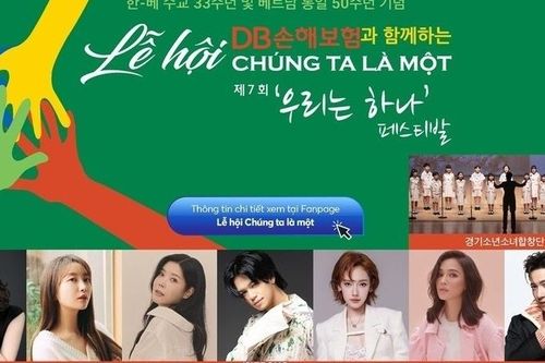 Lễ hội 'Chúng ta là một' lần thứ 7 dành cho cộng đồng người Việt tại Hàn Quốc
