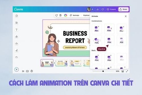 Cách làm Animation trên Canva siêu đơn giản cho người mới
