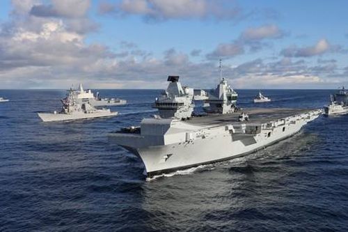 Anh đưa nhóm tác chiến tàu sân bay đến Thái Bình Dương