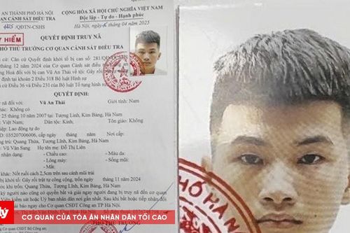 Truy nã đối tượng Vũ An Thái về tội Gây rối trật tự công cộng