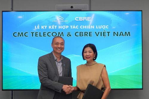 CMC Telecom bắt tay CBRE Việt Nam phát triển hạ tầng số lĩnh vực bất động sản