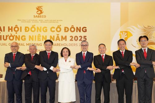 Sabeco cải cách mạnh mẽ để đạt mục tiêu tăng trưởng 8% năm 2025