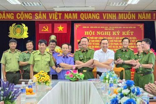 VKSND tỉnh Phú Yên ký kết hai quy chế phối hợp liên ngành