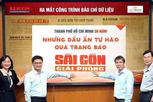 Thành phố Hồ Chí Minh 50 năm: Những dấu ấn tự hào qua trang Báo Sài Gòn Giải Phóng