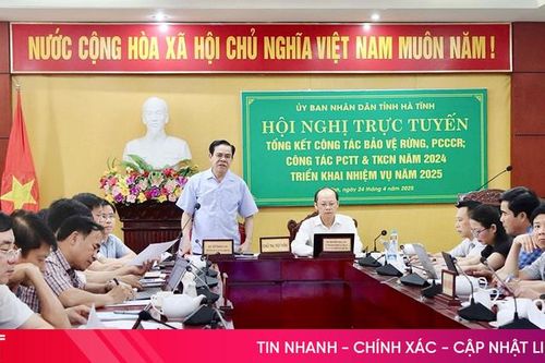 Chủ động '4 tại chỗ' trong ứng phó với thiên tai, cháy rừng tại Hà Tĩnh