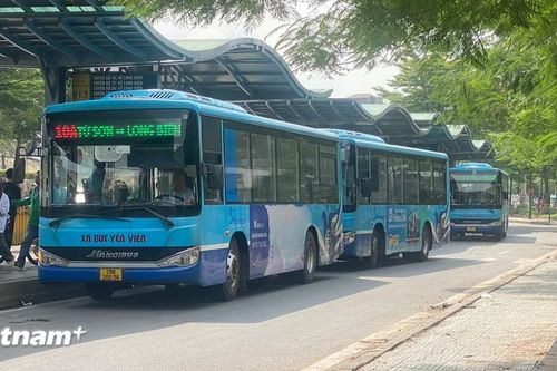 Phê duyệt phương án hoạt động tuyến xe buýt điện Bắc Ninh-Nội Bài