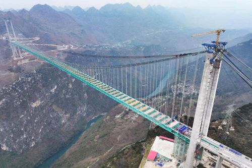 Trung Quốc sắp khánh thành cây cầu cao nhất hành tinh