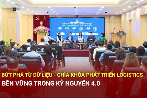 Bứt phá từ dữ liệu: 'Chìa khóa' phát triển logistics bền vững trong kỷ nguyên 4.0
