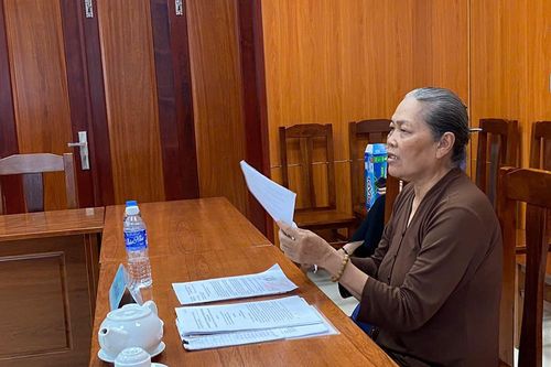 Đối thoại giải quyết khiếu nại của bà Lê Thị Nệ