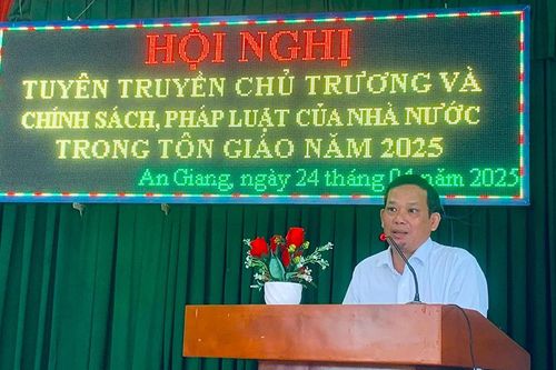 Tuyên truyền chủ trương, chính sách pháp luật cho đồng bào tôn giáo