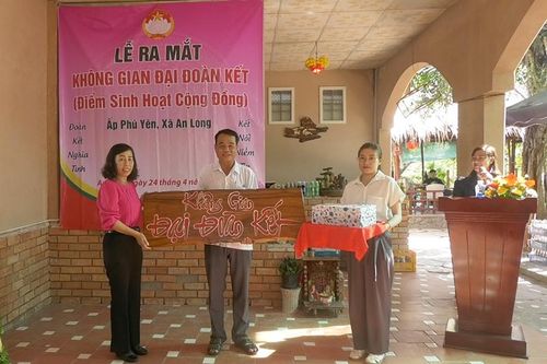 Ra mắt 'Không gian Đại đoàn kết'